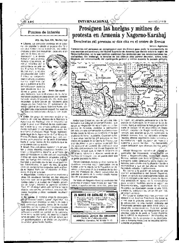 ABC MADRID 27-09-1988 página 40