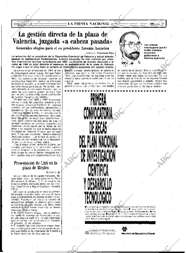 ABC MADRID 27-09-1988 página 59