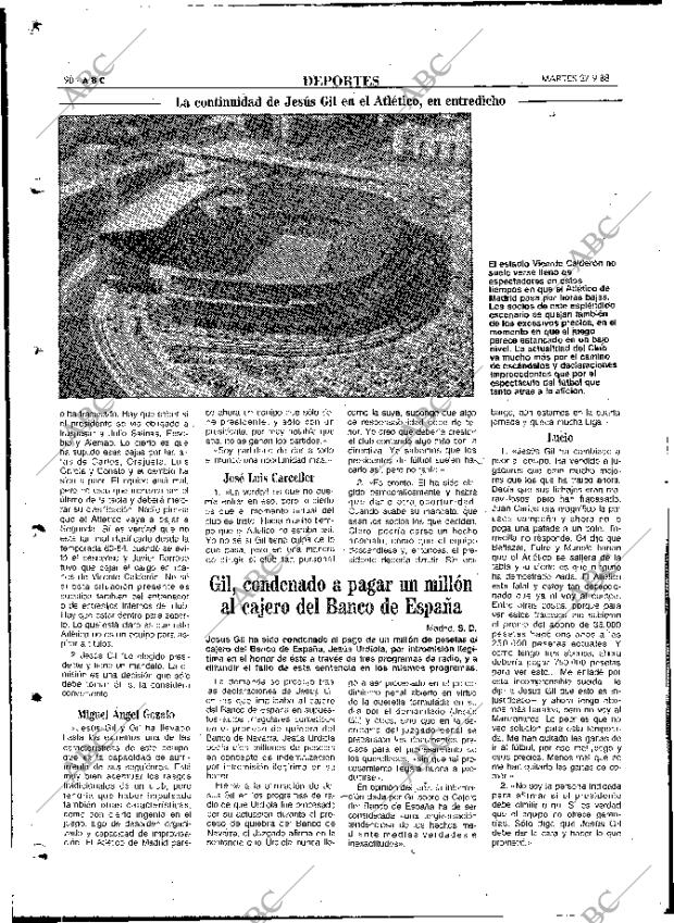 ABC MADRID 27-09-1988 página 90