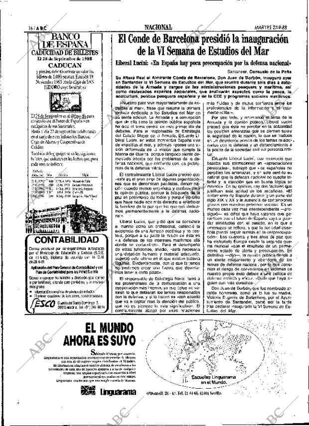 ABC SEVILLA 27-09-1988 página 16