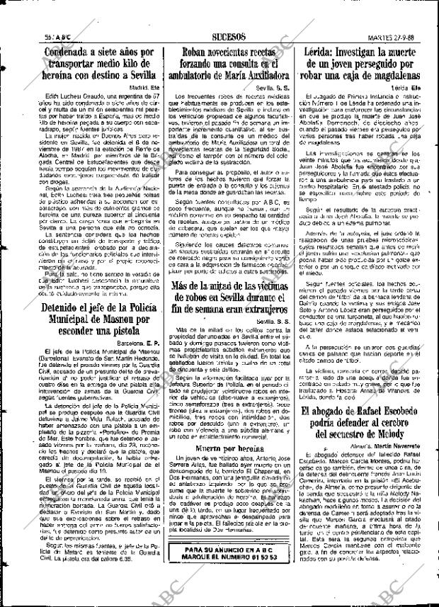 ABC SEVILLA 27-09-1988 página 56