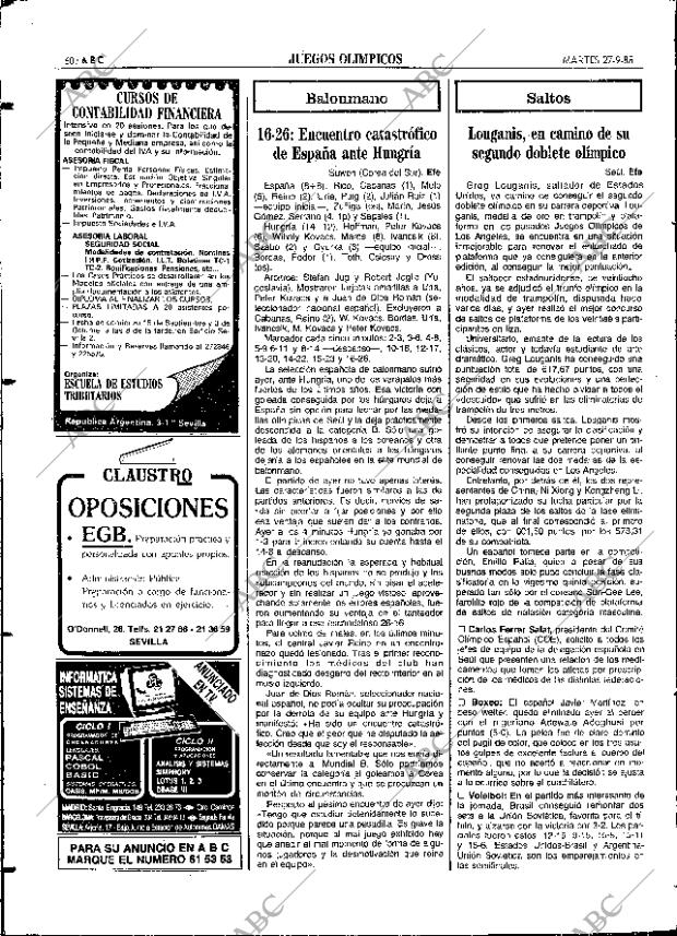 ABC SEVILLA 27-09-1988 página 60