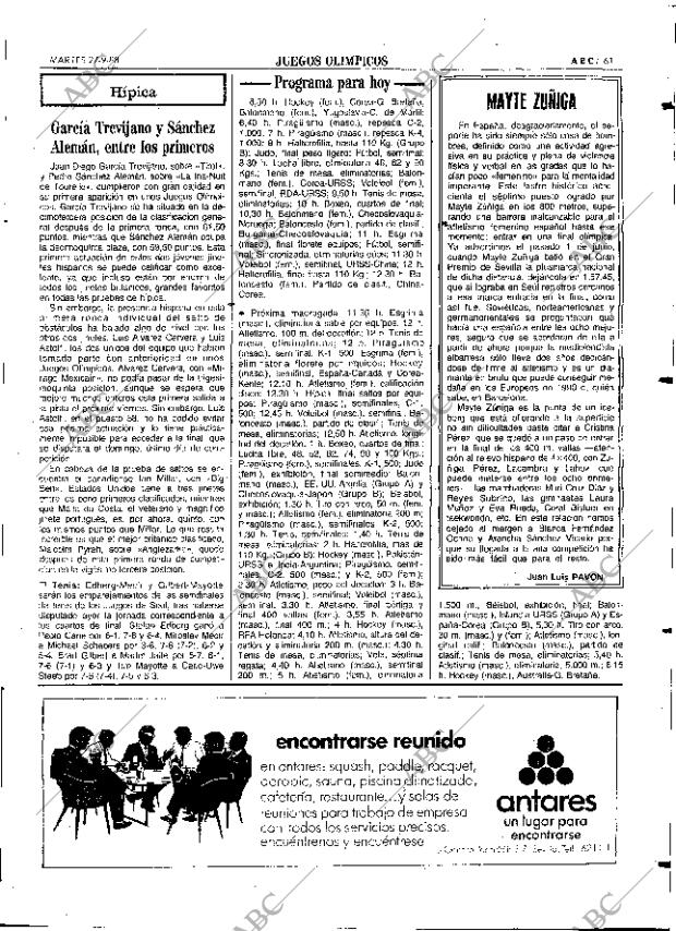 ABC SEVILLA 27-09-1988 página 61