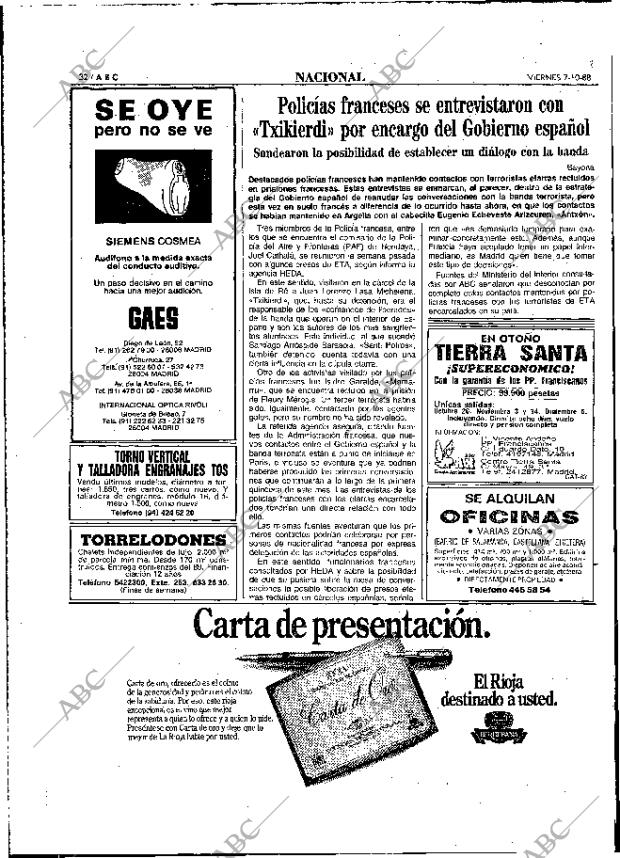 ABC MADRID 07-10-1988 página 32