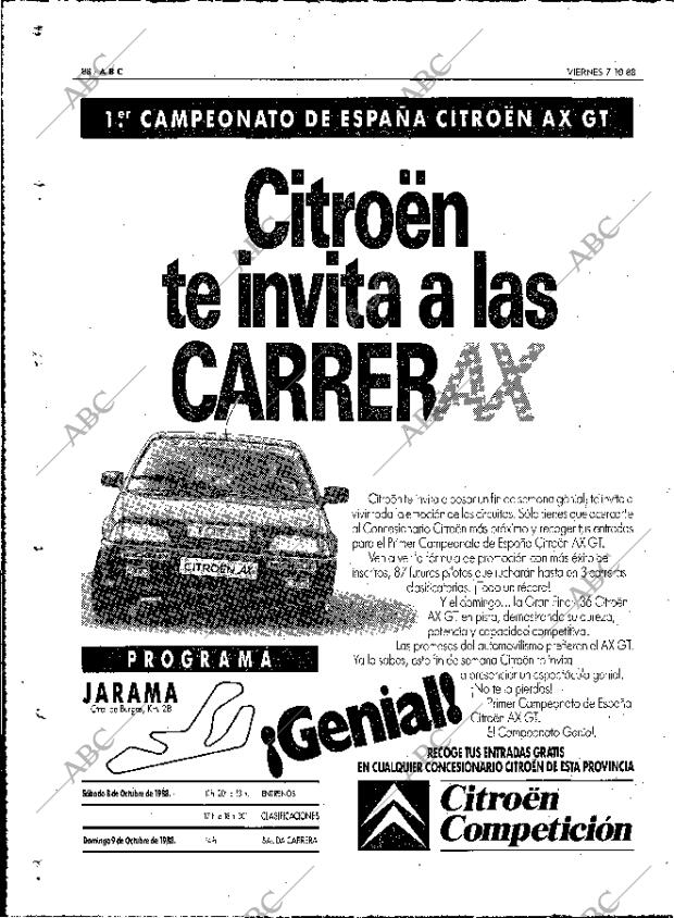 ABC MADRID 07-10-1988 página 88