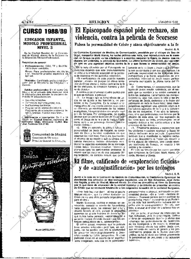 ABC MADRID 08-10-1988 página 44