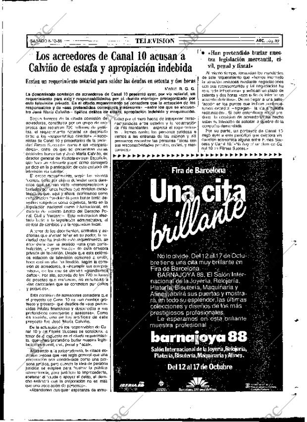 ABC MADRID 08-10-1988 página 89