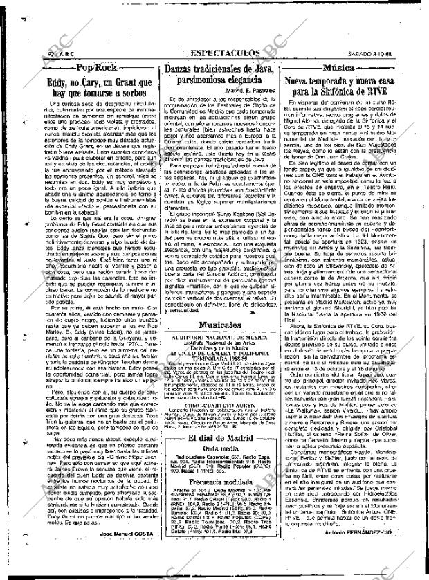 ABC MADRID 08-10-1988 página 92