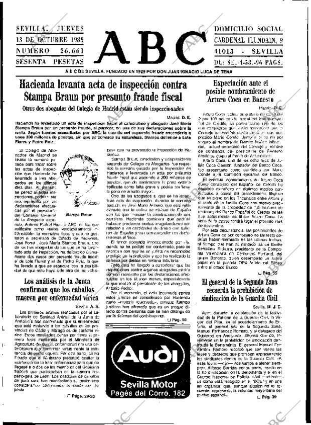 ABC SEVILLA 13-10-1988 página 13