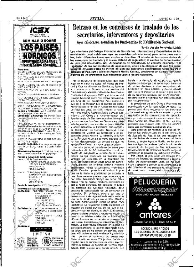 ABC SEVILLA 13-10-1988 página 40