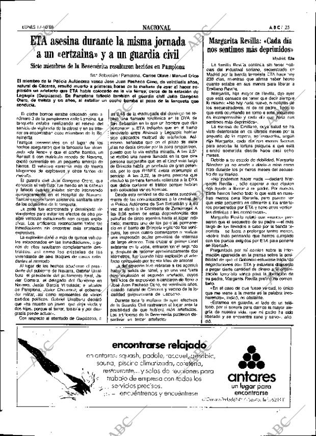 ABC SEVILLA 17-10-1988 página 25