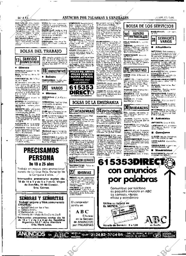 ABC SEVILLA 17-10-1988 página 84