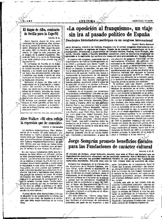 ABC MADRID 19-10-1988 página 56