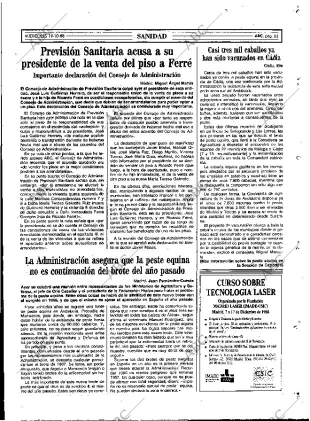ABC MADRID 19-10-1988 página 83
