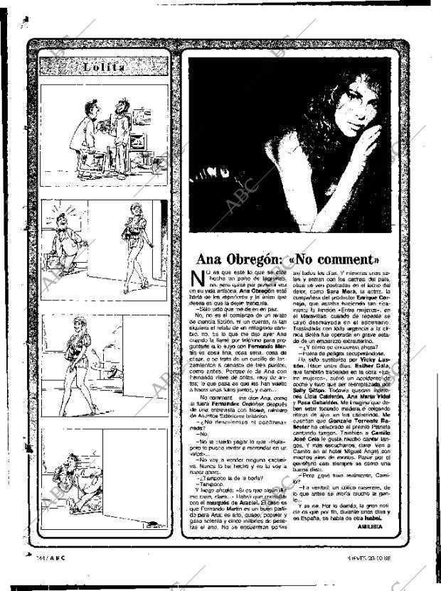 ABC MADRID 20-10-1988 página 144