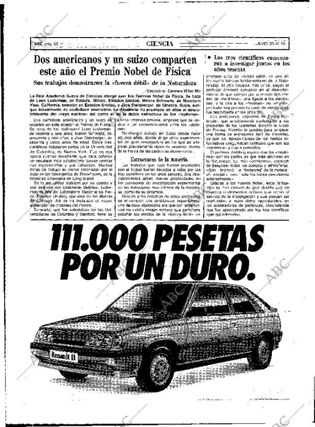 ABC MADRID 20-10-1988 página 68
