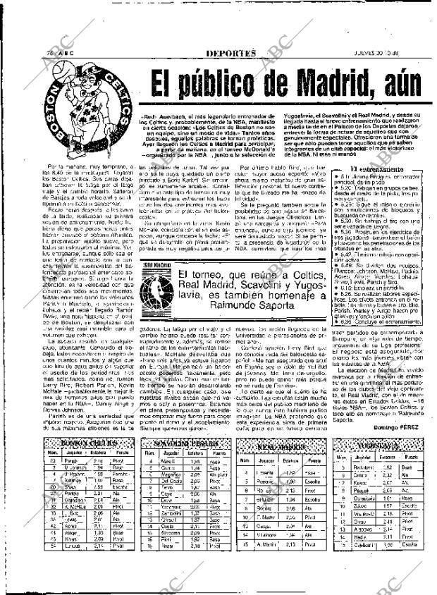 ABC MADRID 20-10-1988 página 76