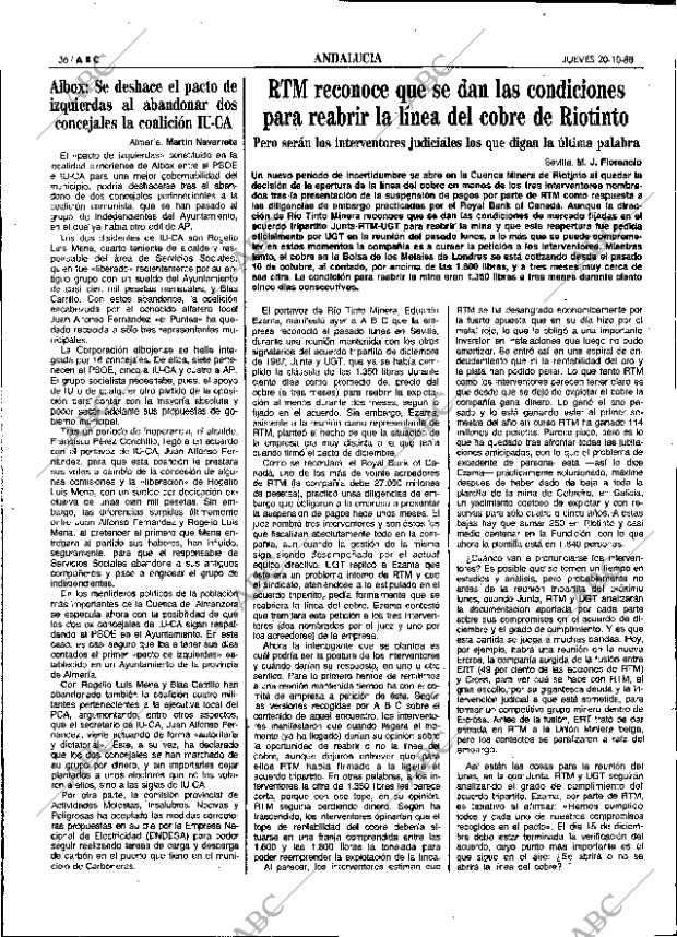ABC SEVILLA 20-10-1988 página 36