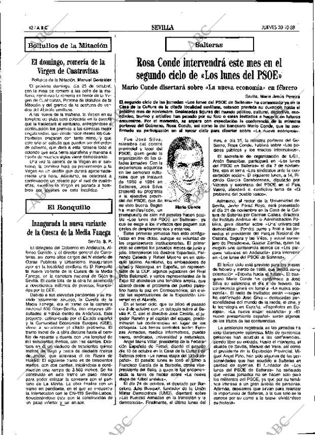 ABC SEVILLA 20-10-1988 página 42
