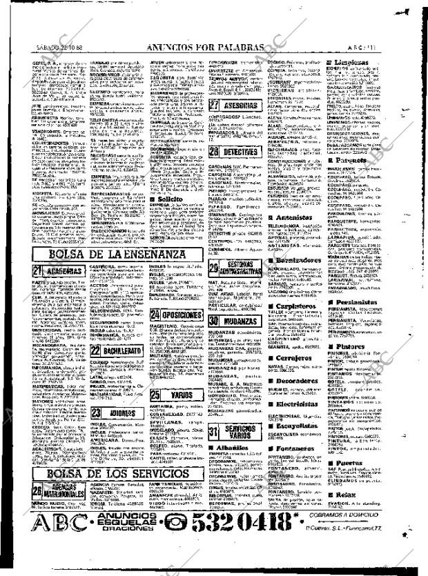 ABC MADRID 22-10-1988 página 111