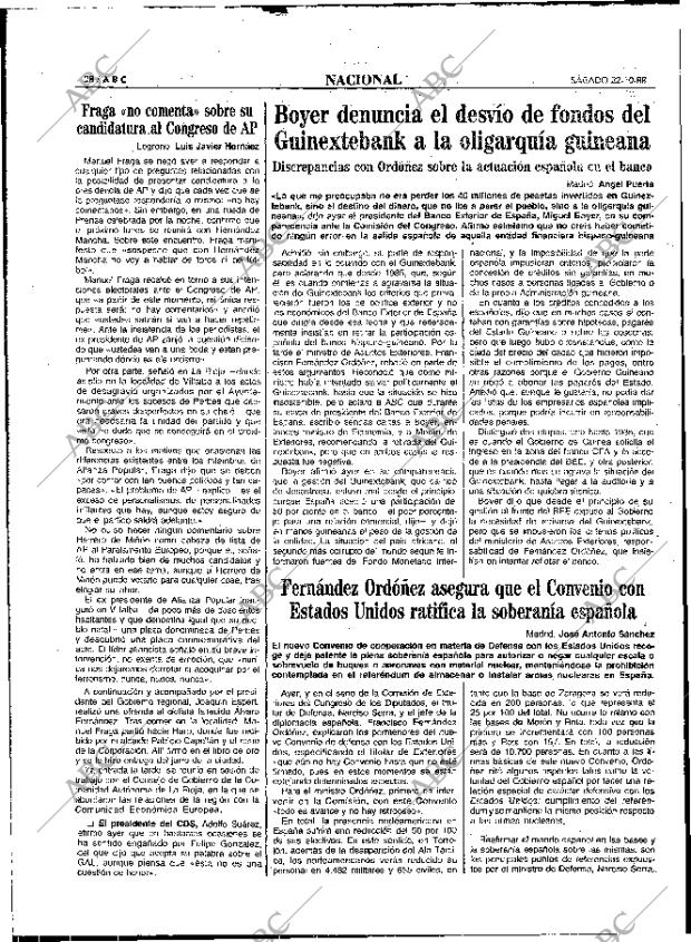ABC MADRID 22-10-1988 página 28