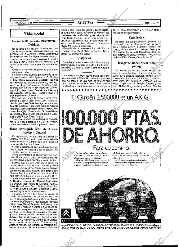 ABC MADRID 22-10-1988 página 39