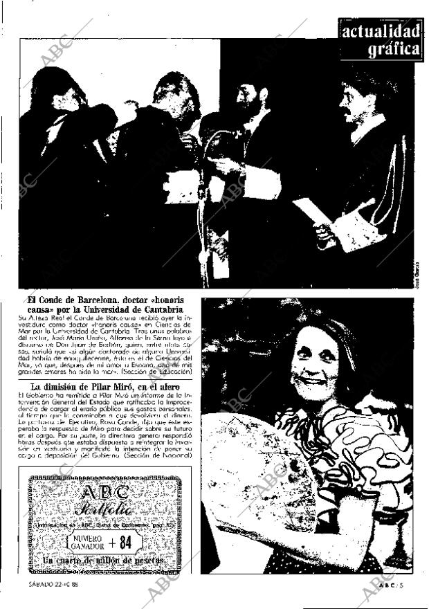 ABC MADRID 22-10-1988 página 5