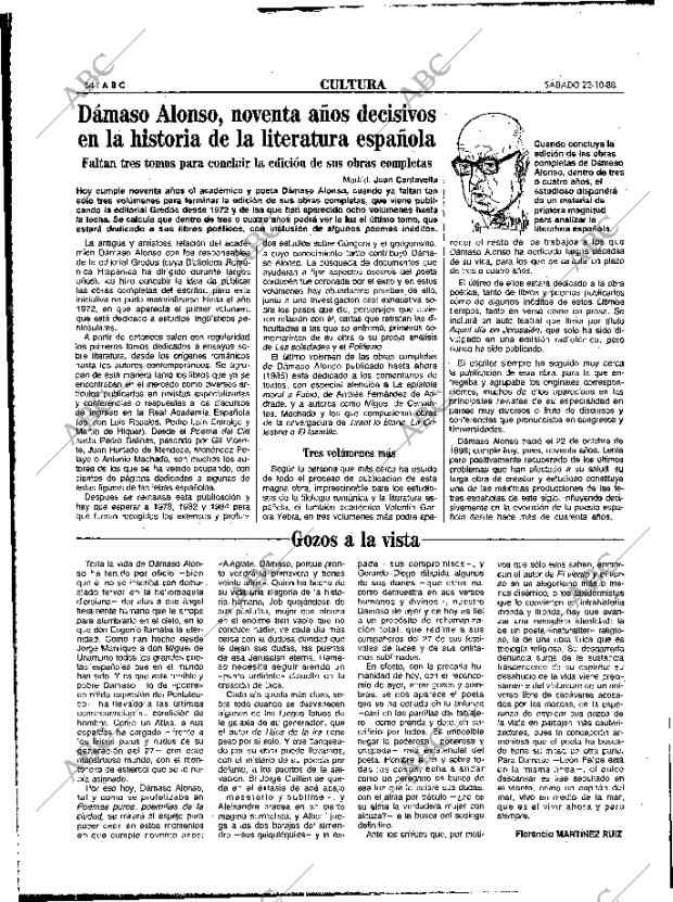 ABC MADRID 22-10-1988 página 54