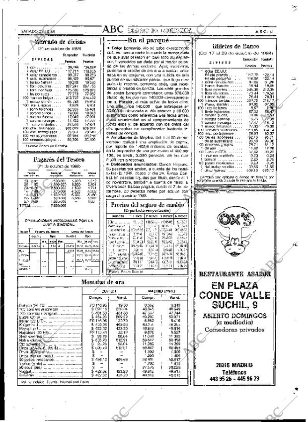 ABC MADRID 22-10-1988 página 81