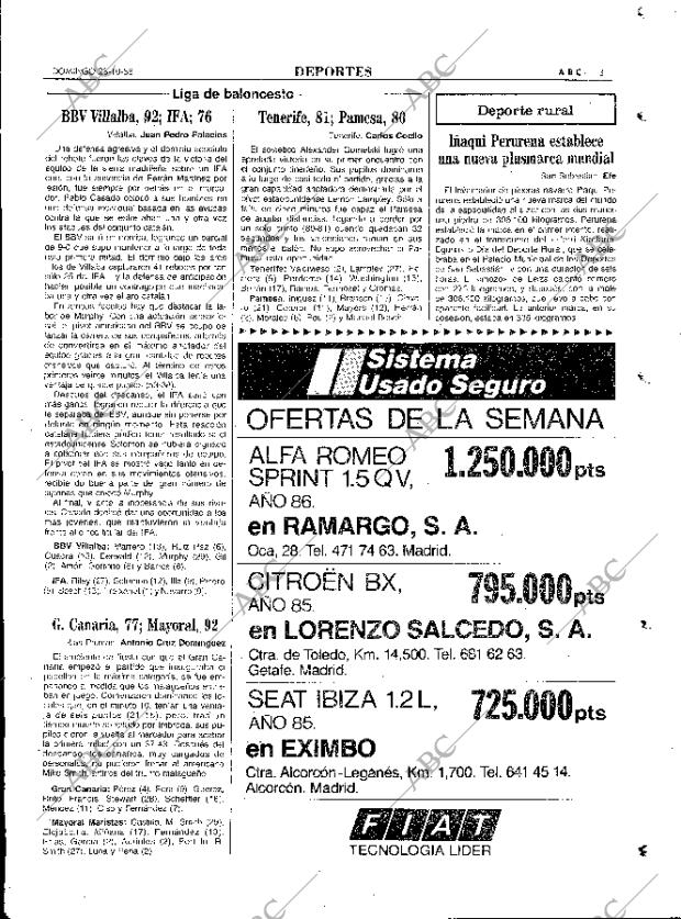 ABC MADRID 23-10-1988 página 113