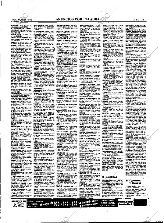ABC MADRID 23-10-1988 página 145