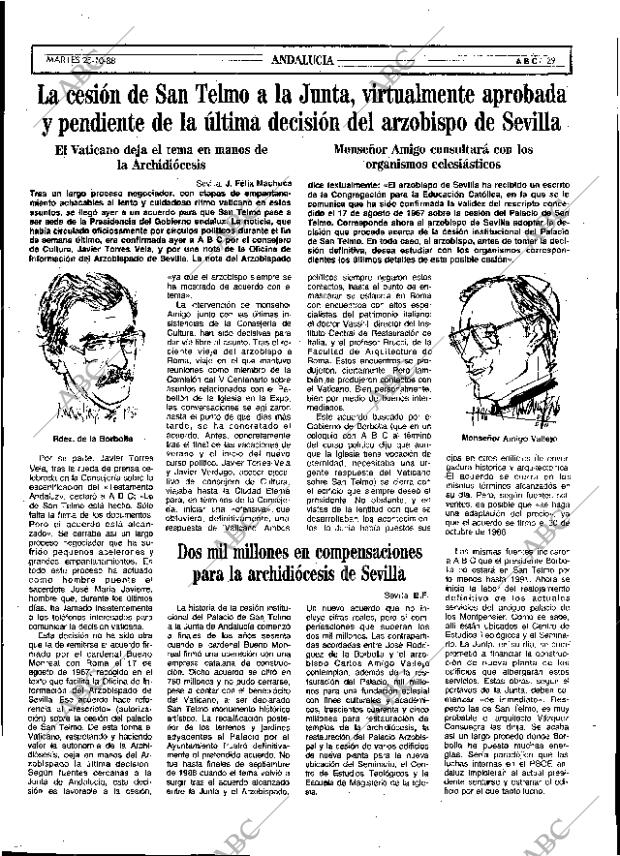 ABC SEVILLA 25-10-1988 página 29