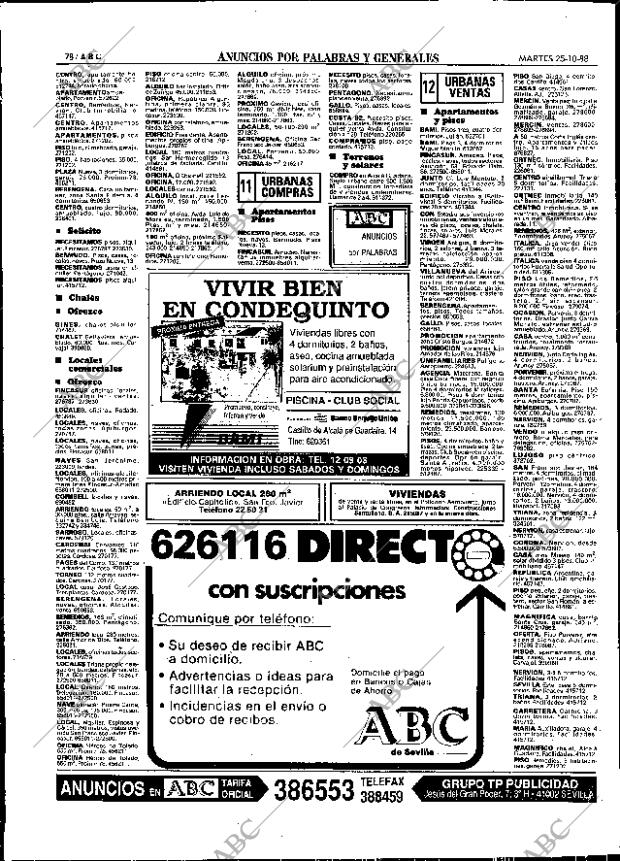 ABC SEVILLA 25-10-1988 página 78