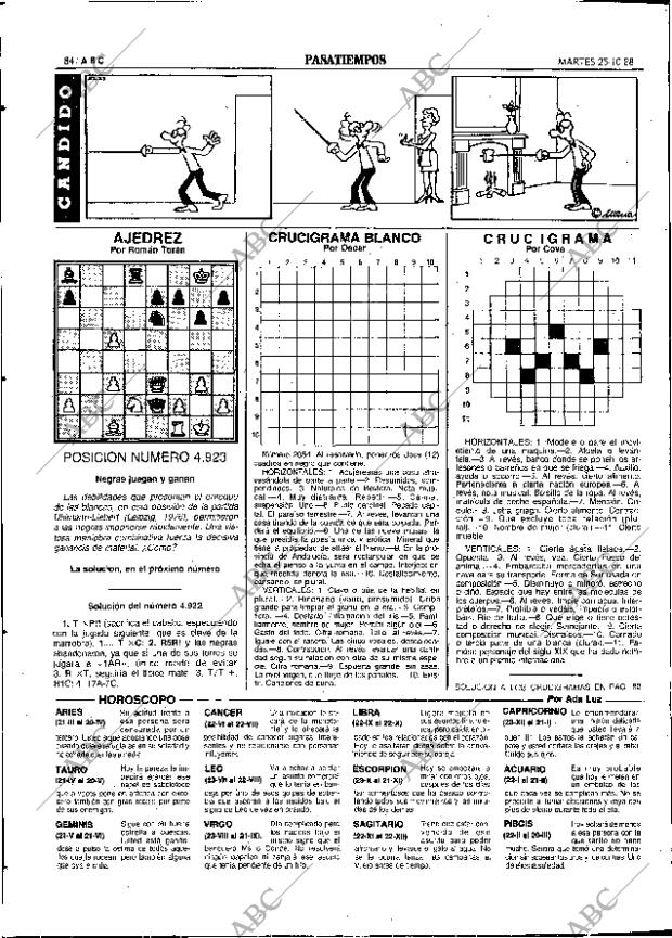 ABC SEVILLA 25-10-1988 página 84