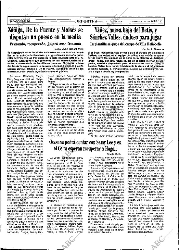 ABC SEVILLA 29-10-1988 página 69