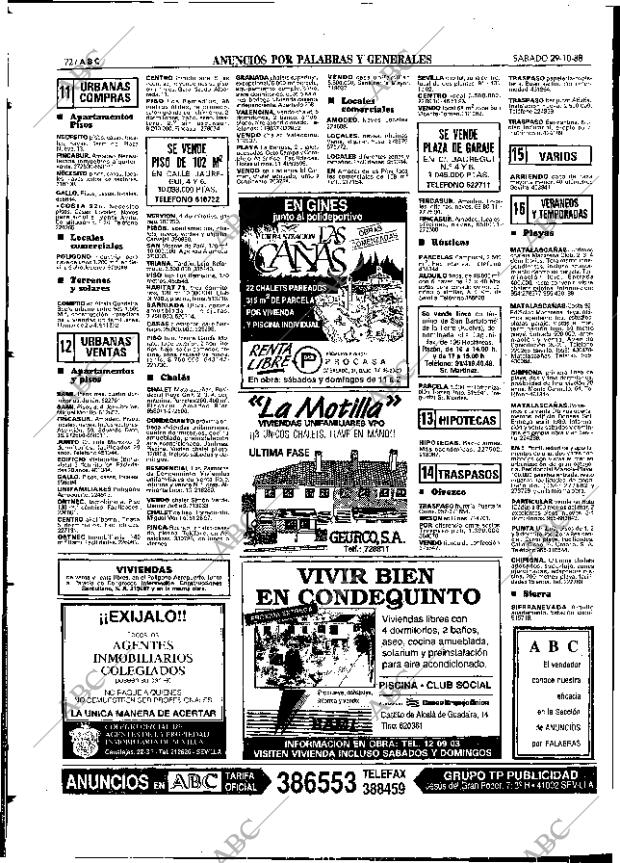 ABC SEVILLA 29-10-1988 página 80