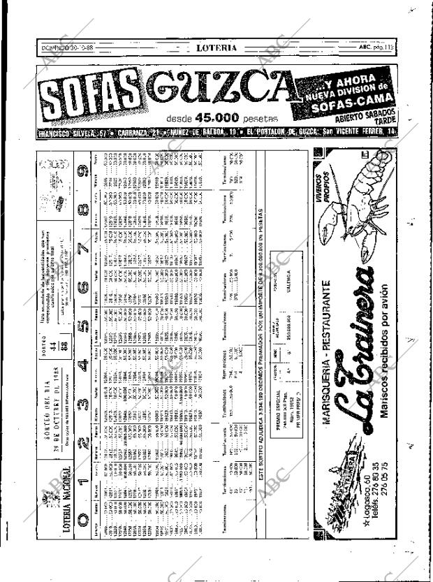 ABC MADRID 30-10-1988 página 113