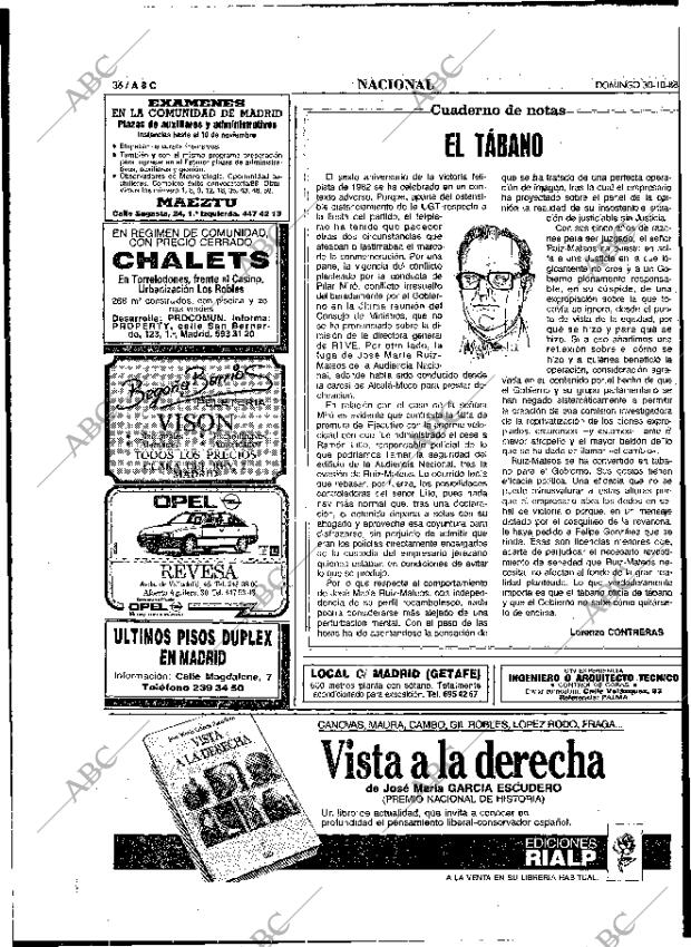 ABC MADRID 30-10-1988 página 36