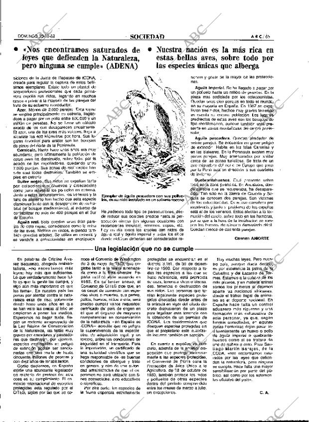 ABC MADRID 30-10-1988 página 65
