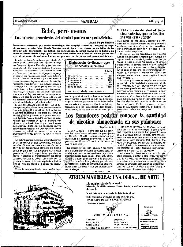 ABC MADRID 30-10-1988 página 87