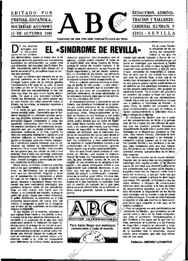 ABC SEVILLA 31-10-1988 página 3