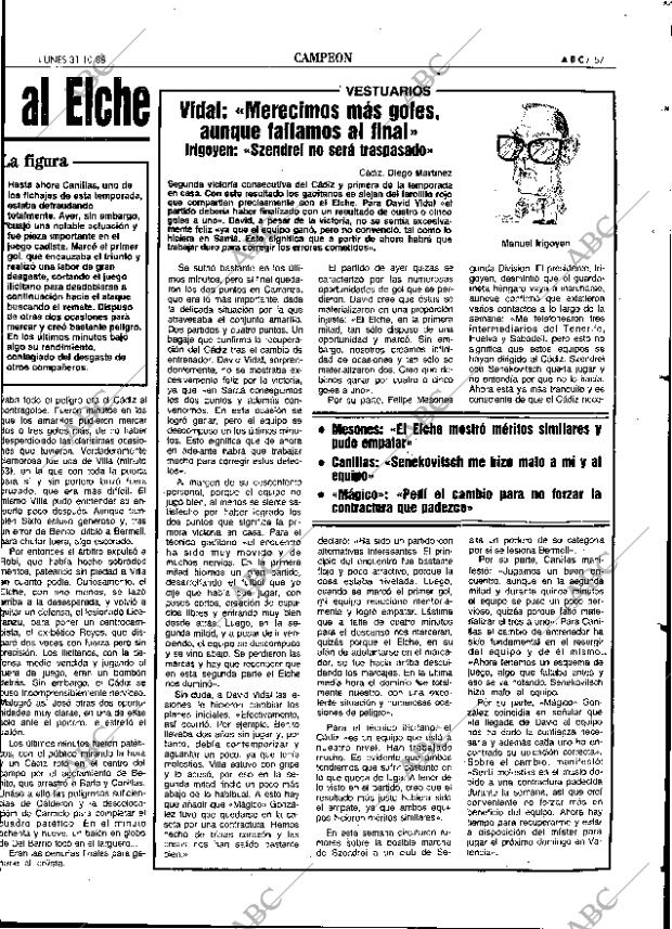 ABC SEVILLA 31-10-1988 página 57