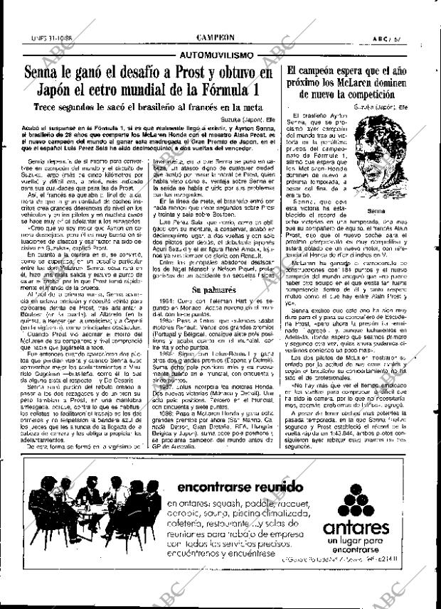 ABC SEVILLA 31-10-1988 página 67