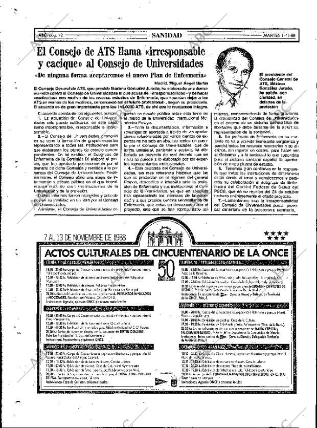 ABC MADRID 01-11-1988 página 72