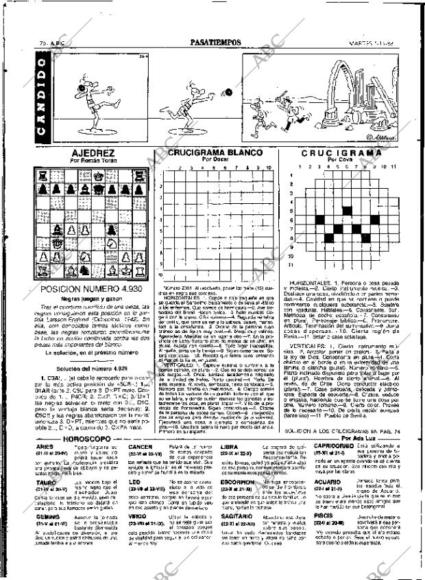 ABC SEVILLA 01-11-1988 página 76