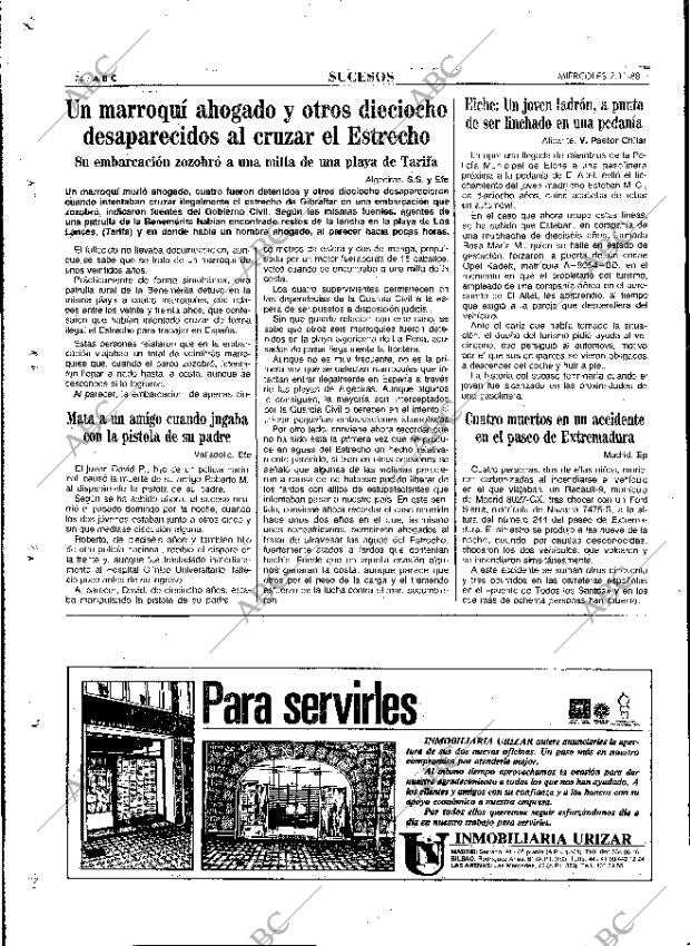 ABC MADRID 02-11-1988 página 74