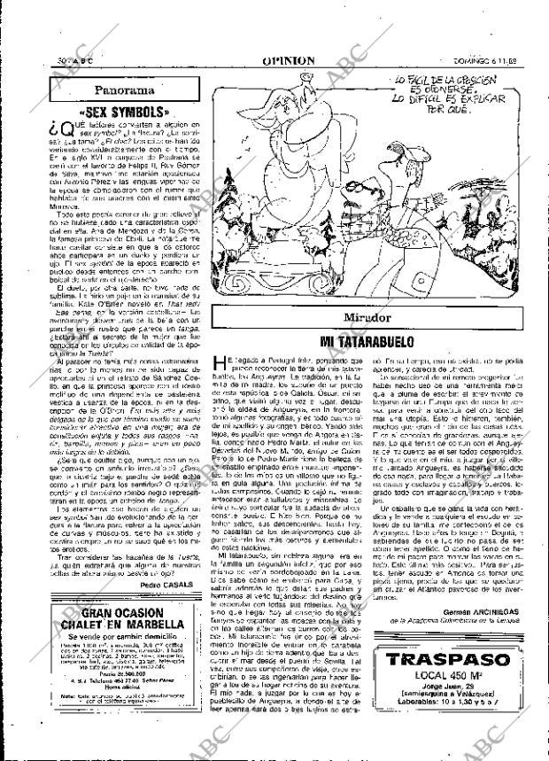 ABC MADRID 06-11-1988 página 30