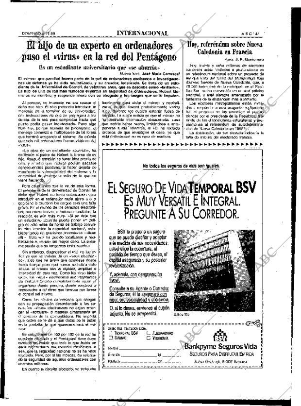 ABC MADRID 06-11-1988 página 47