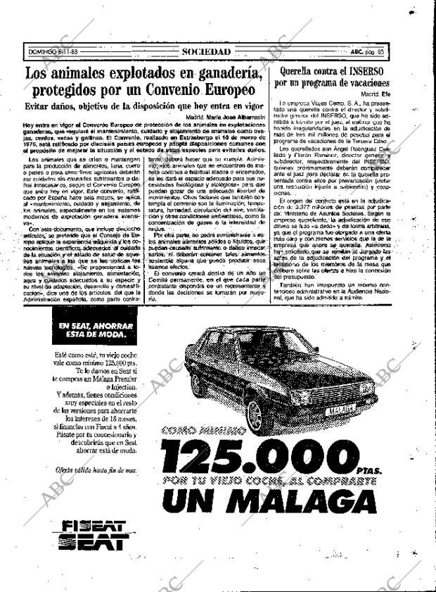 ABC MADRID 06-11-1988 página 85