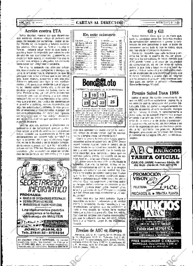 ABC MADRID 09-11-1988 página 14